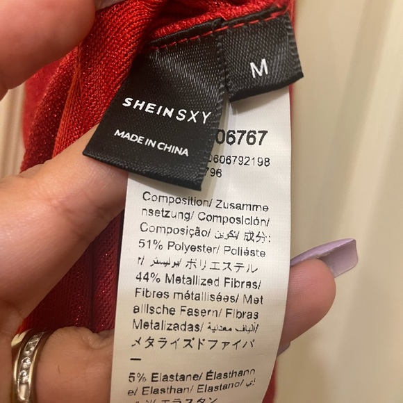 SHEIN high slits glitter maxi dress - Picture 12 of 12